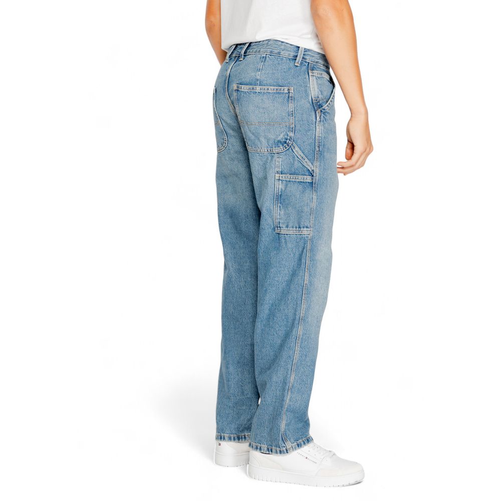Blue Cotton Relaxed Fit Jeans