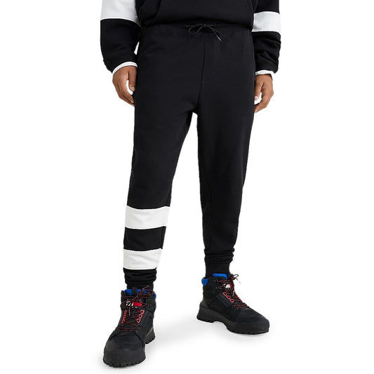 Black Cotton Joggers (Workout Pants)