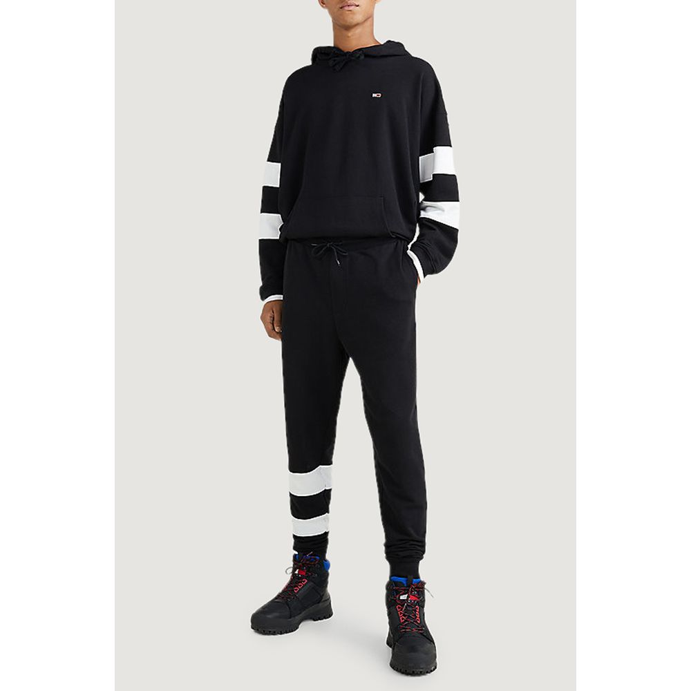 Black Cotton Joggers (Workout Pants)