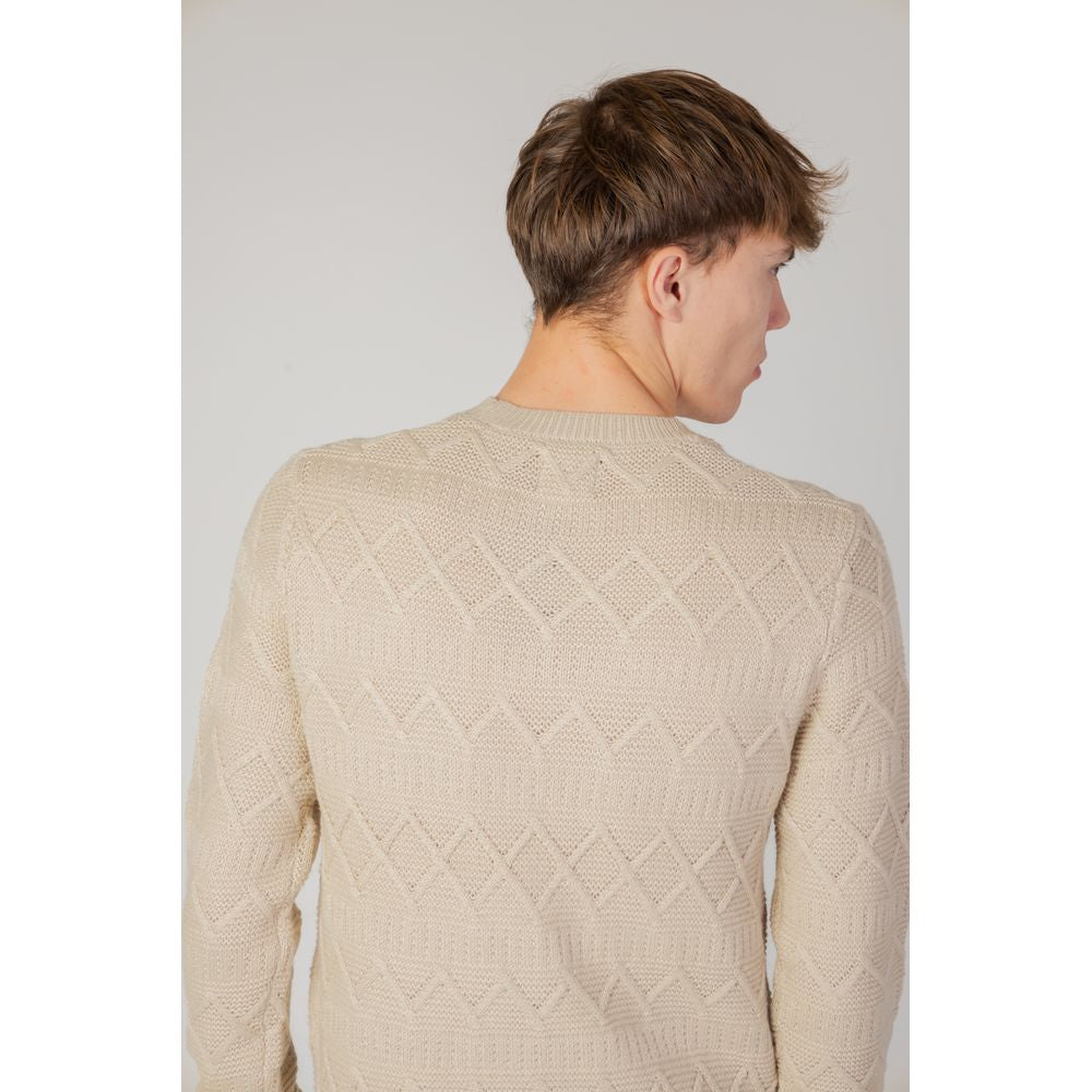 Beige Marabou Sweatshirt