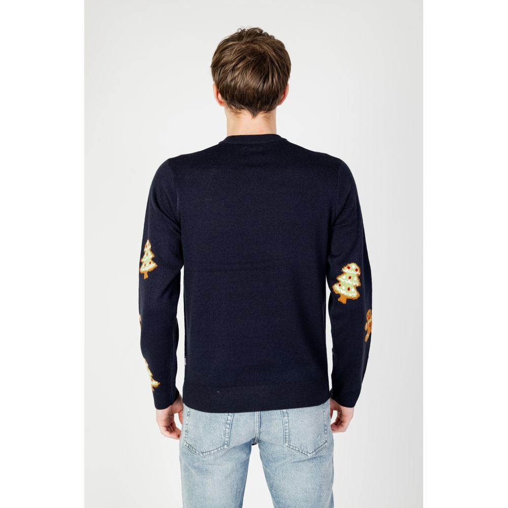Blue Marabou Sweatshirt