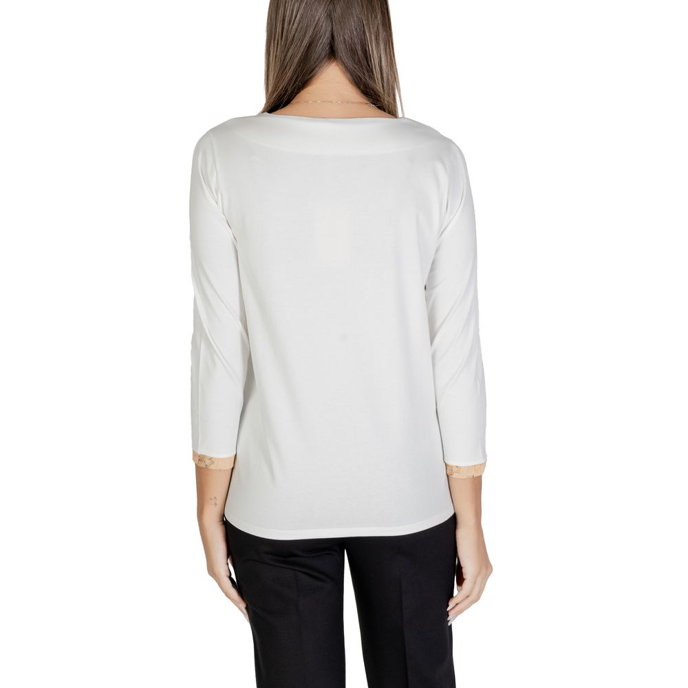 White Cotton Long Sleeve