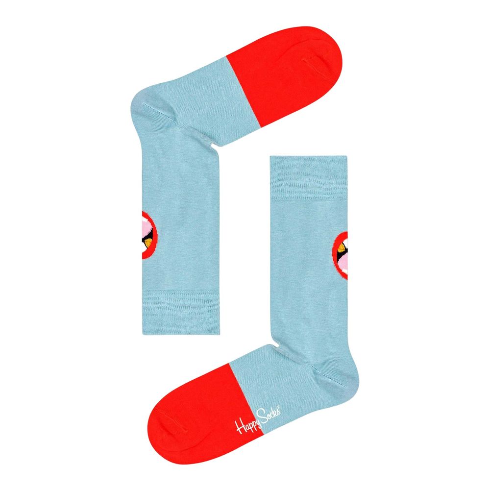 Blue Cotton Socks