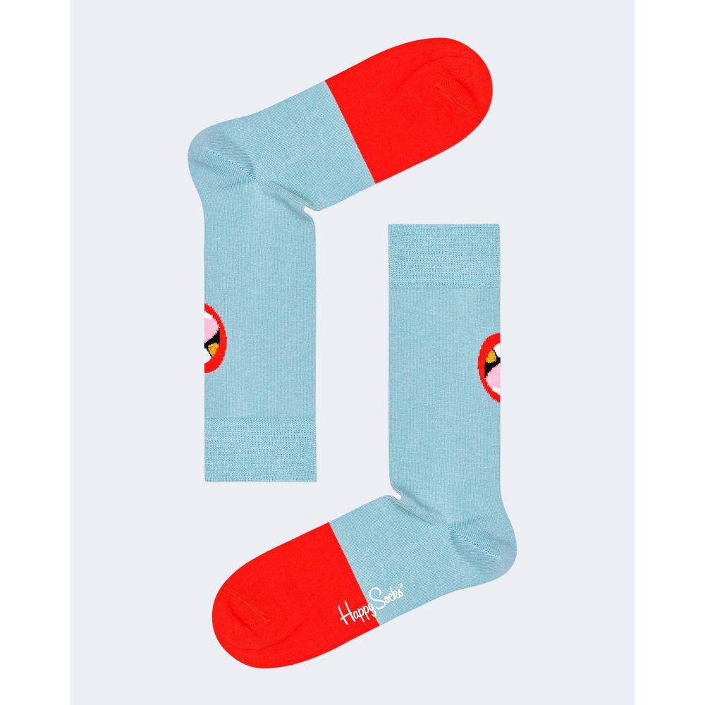 Blue Cotton Socks