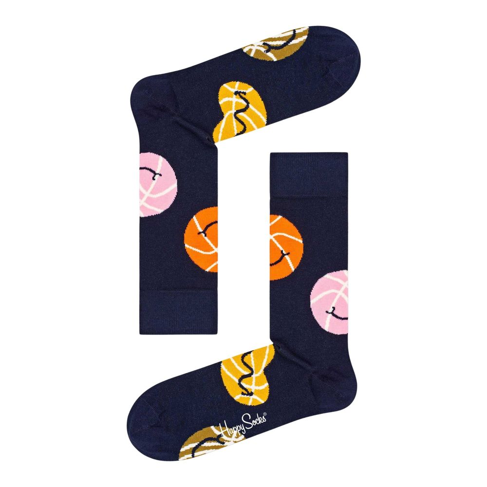 Blue Cotton Socks