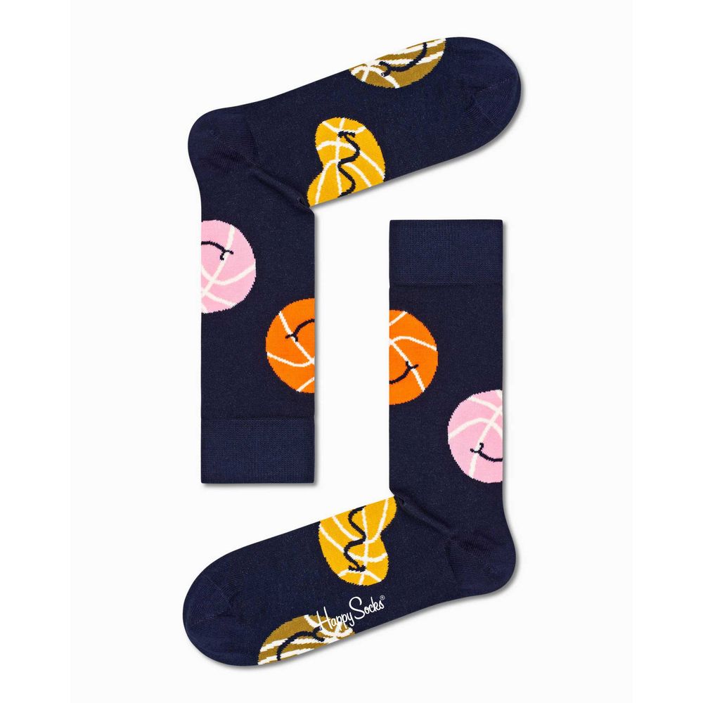 Blue Cotton Socks