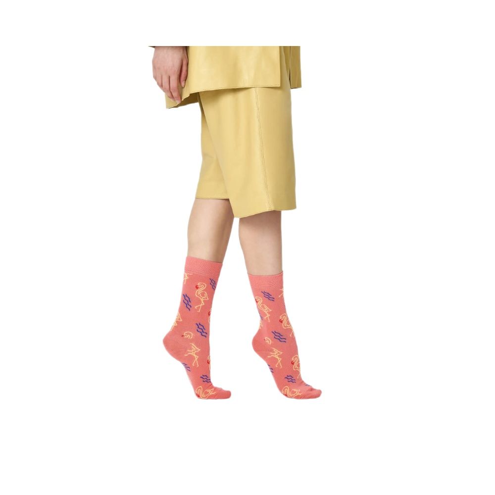 Orange Cotton Socks