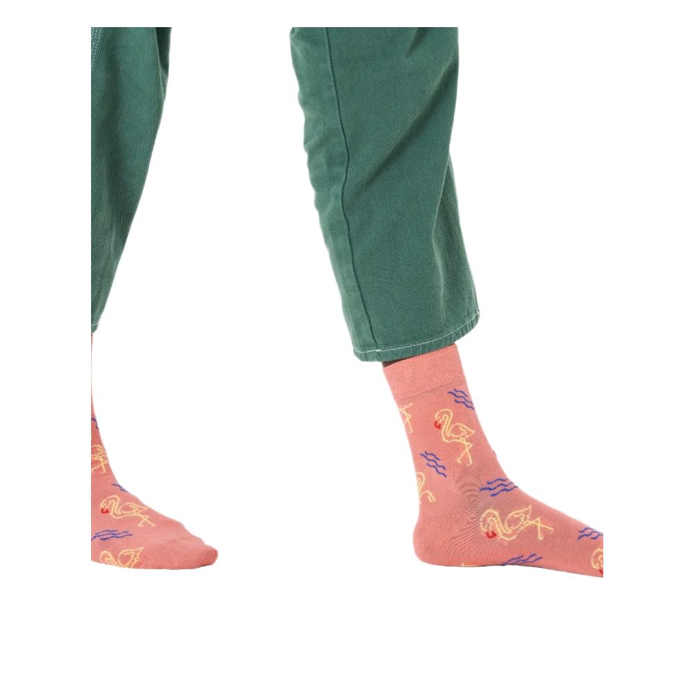 Orange Cotton Socks