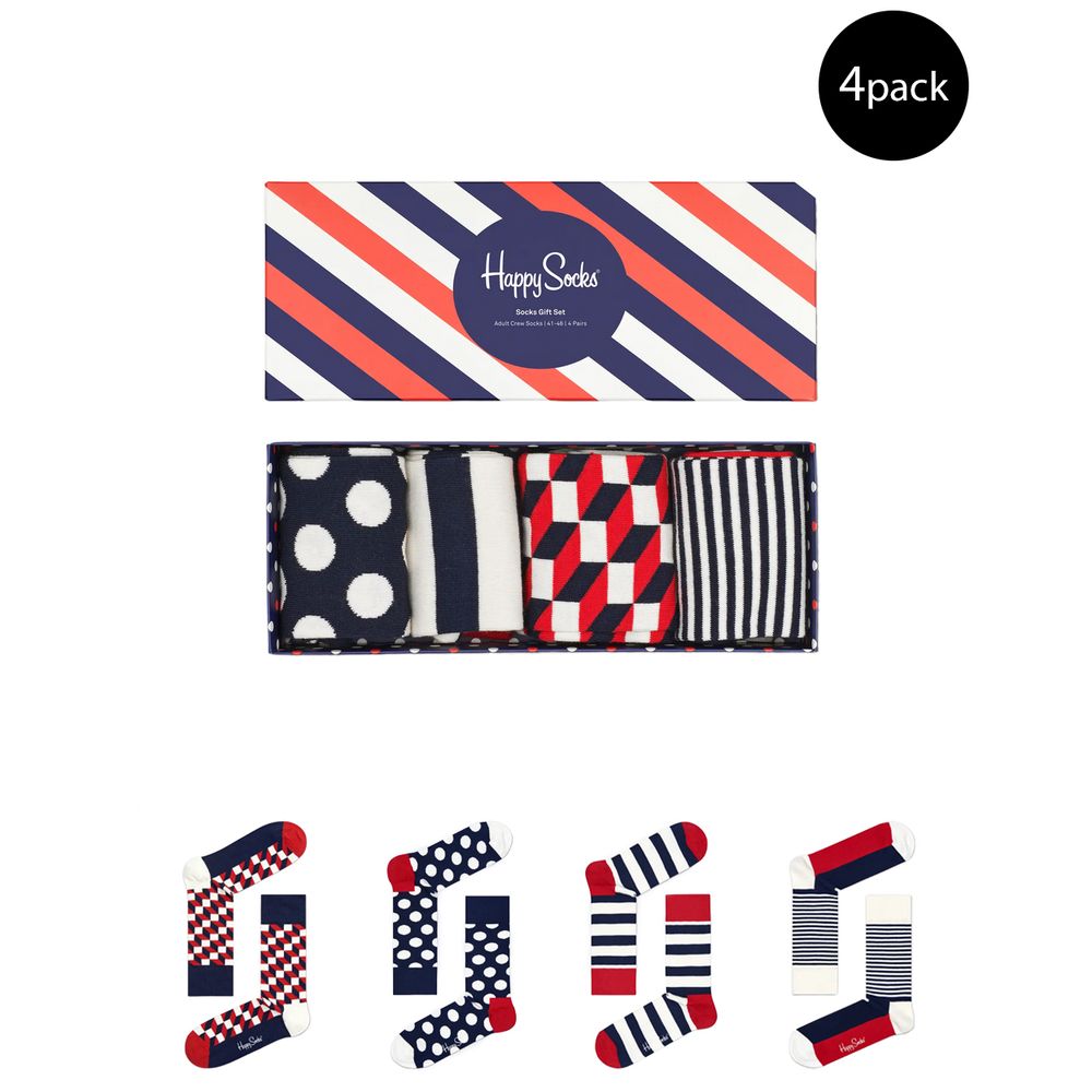 Blue Cotton Socks
