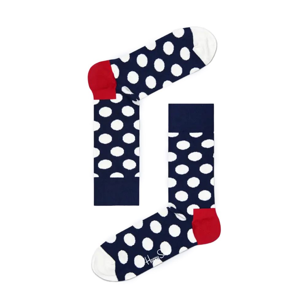 Blue Cotton Socks