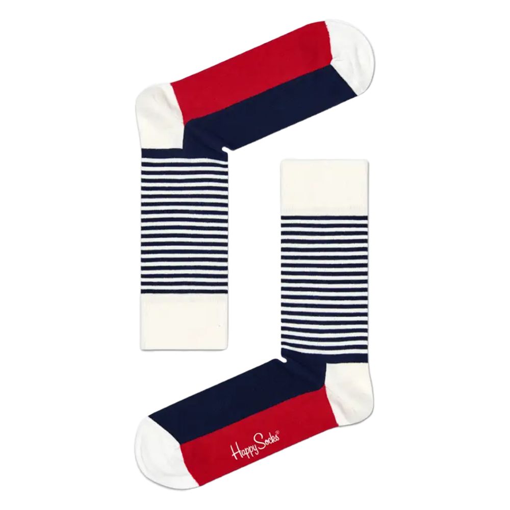 Blue Cotton Socks