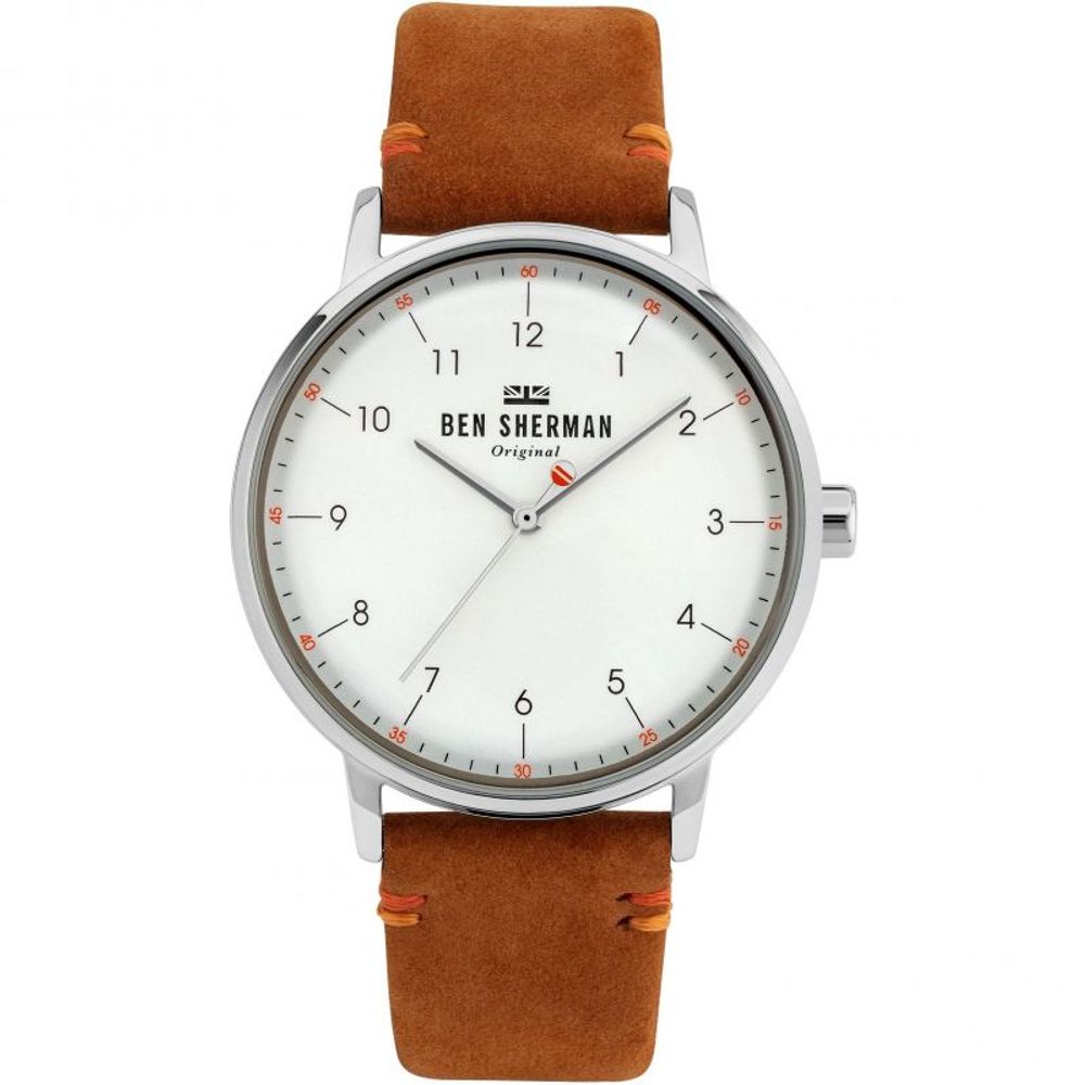 Brown Fabric Dress Watch