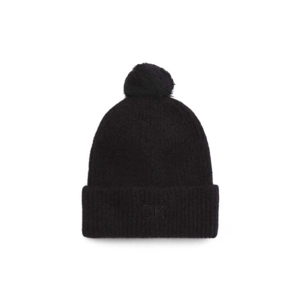 Black Alpaca Leather Cap (Baseball Hat)