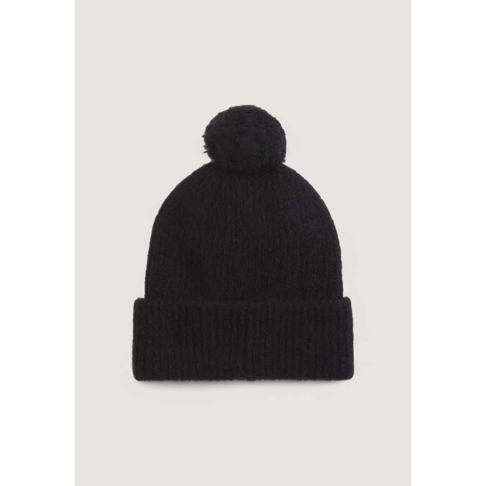 Black Alpaca Leather Cap (Baseball Hat)