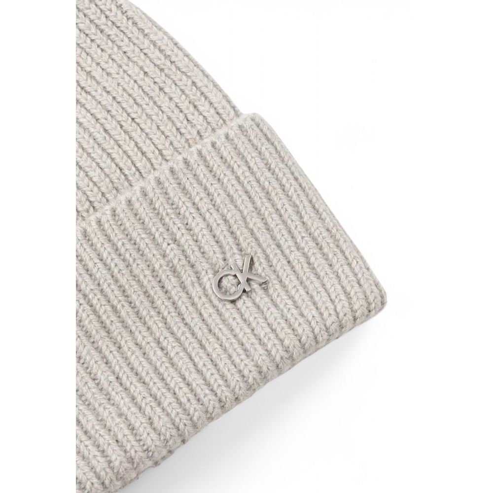 Gray Wool Cap (Baseball Hat)