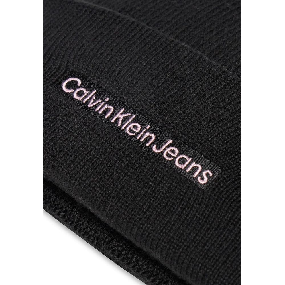 Black Cotton Cap (Baseball Hat)