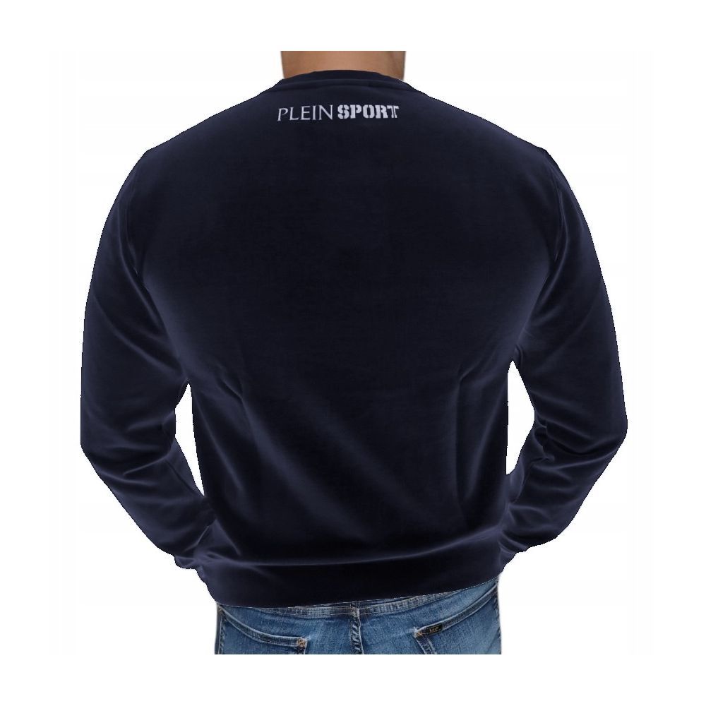 Blue Cotton Sweatshirt