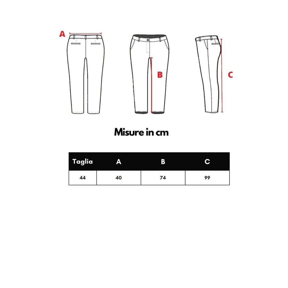 Green Cotton Casual Pants