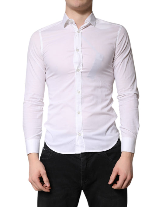 White Cotton Dress Formal Shirt