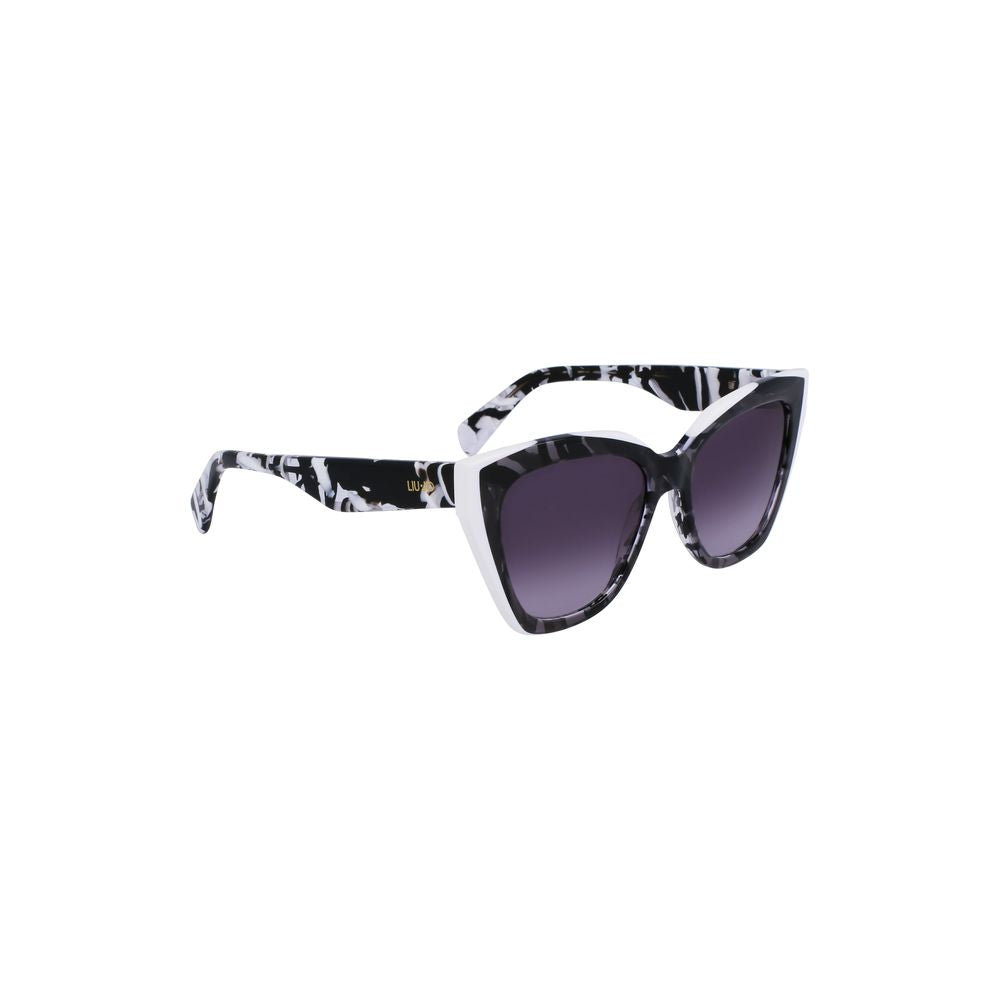 White Acetate Sunglass