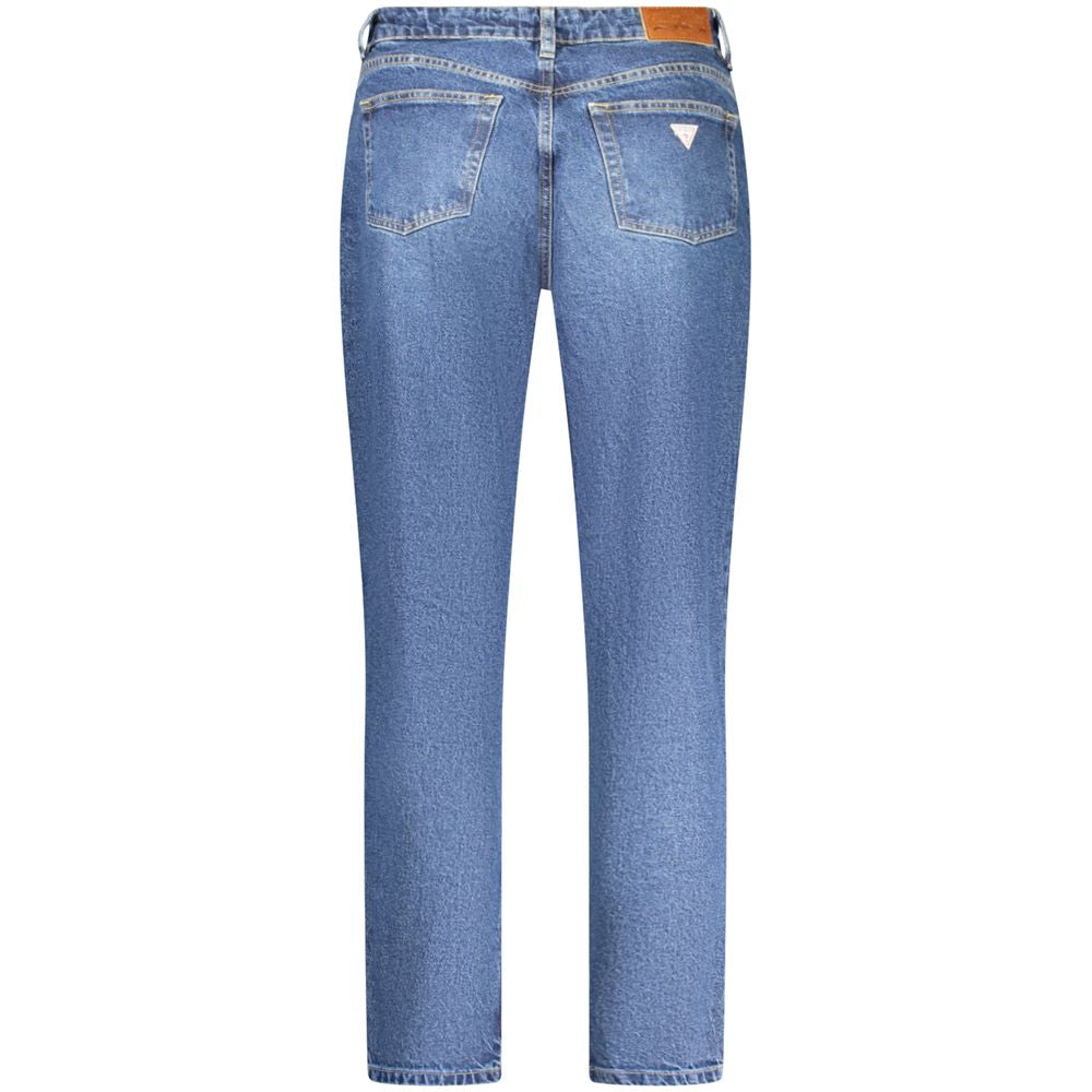 Blue Cotton Jeans Denim