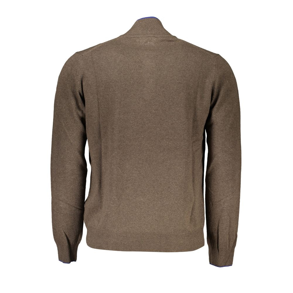 Brown Fabric Sweater