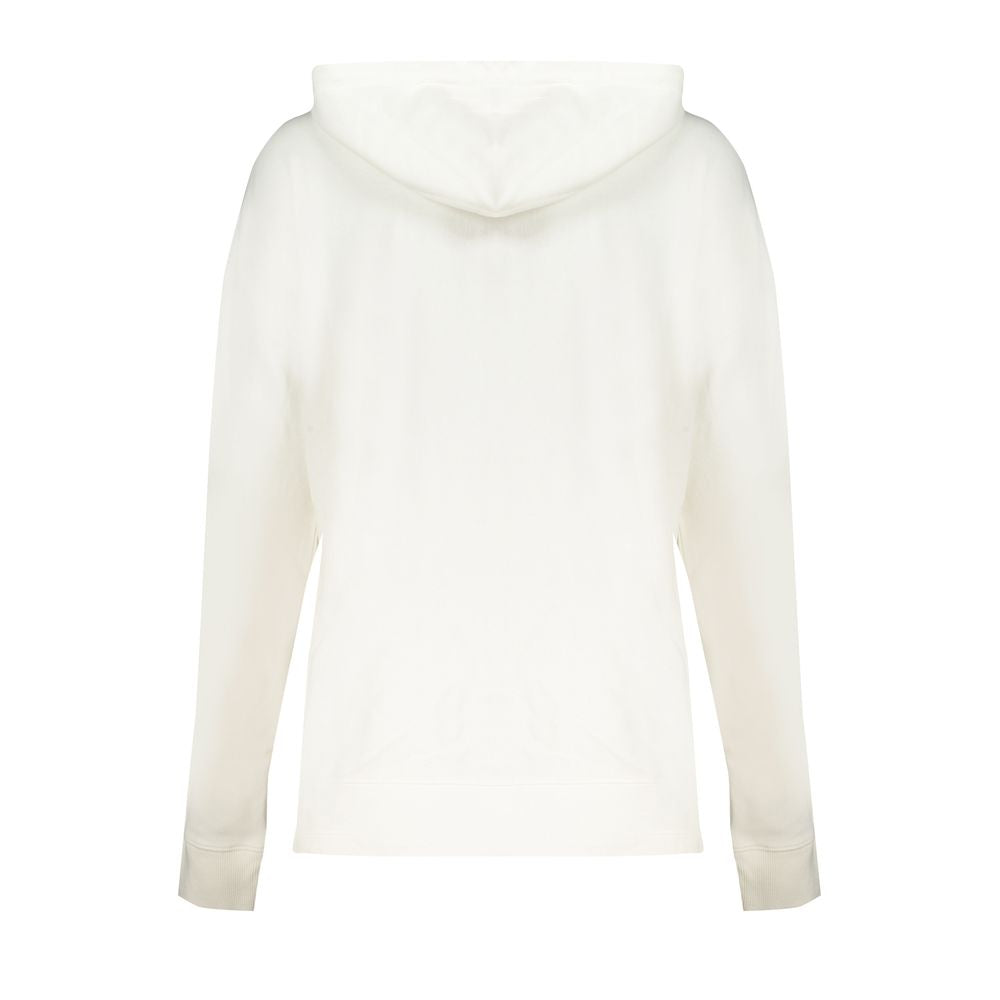White Cotton Sweatshirt