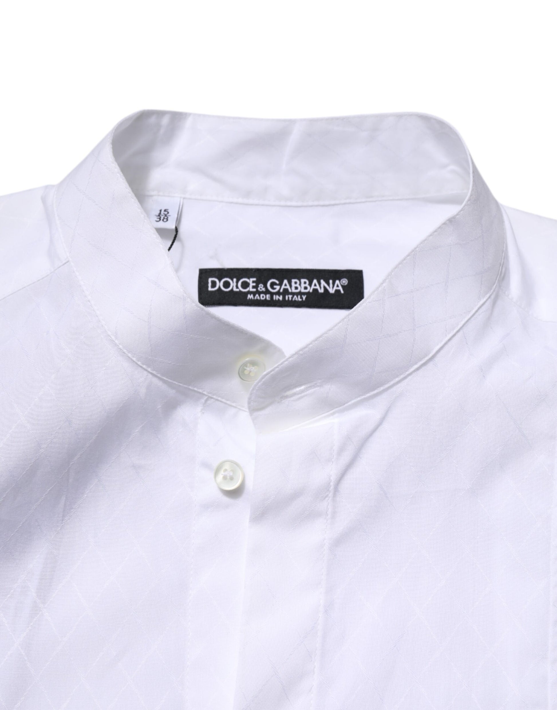 White Cotton Slim Long Sleeves Formal Shirt