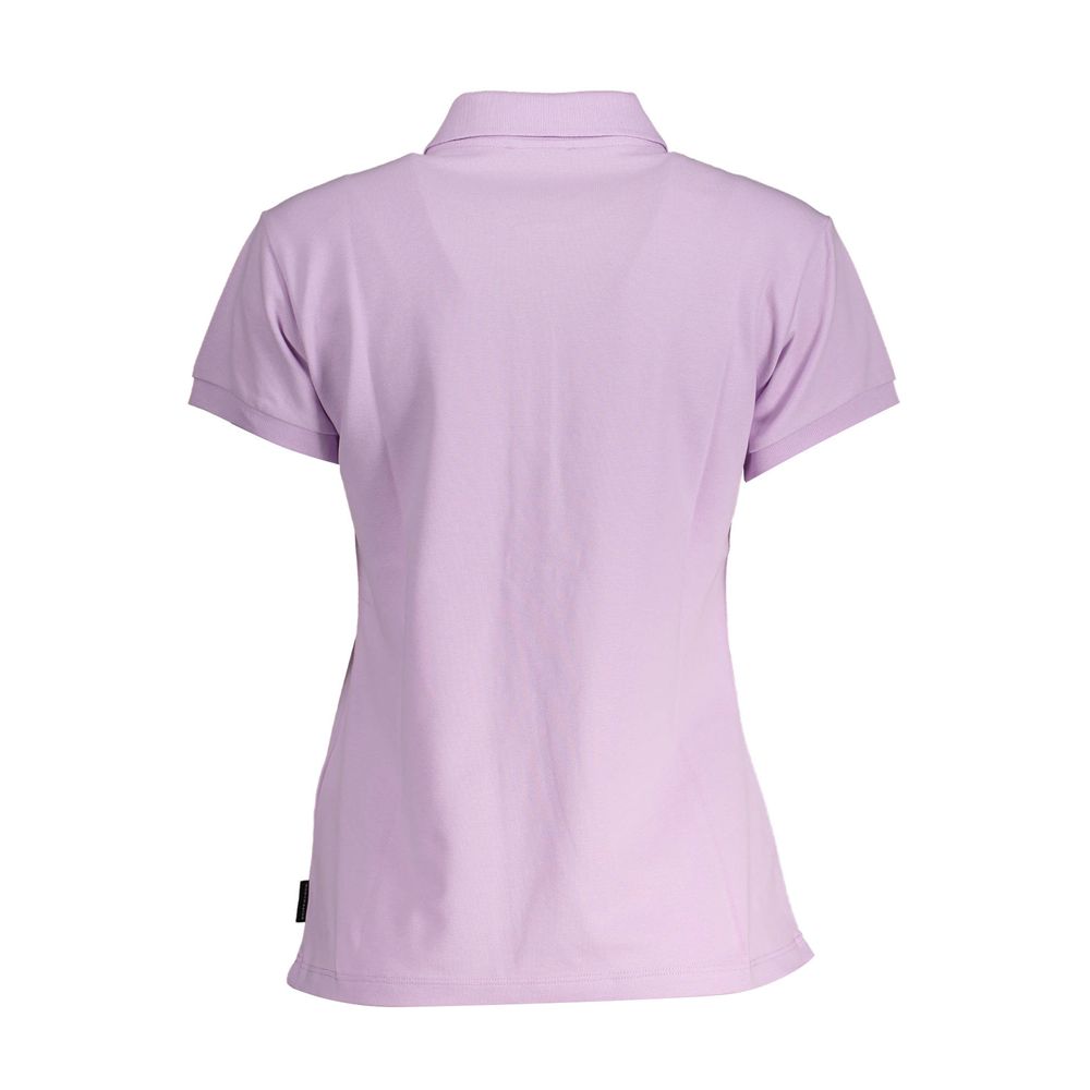 Pink Cotton Polo Shirt