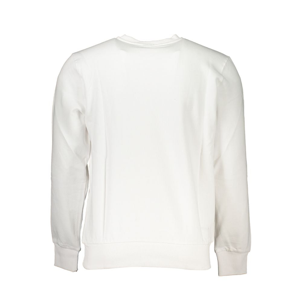 White Cotton Sweatshirt