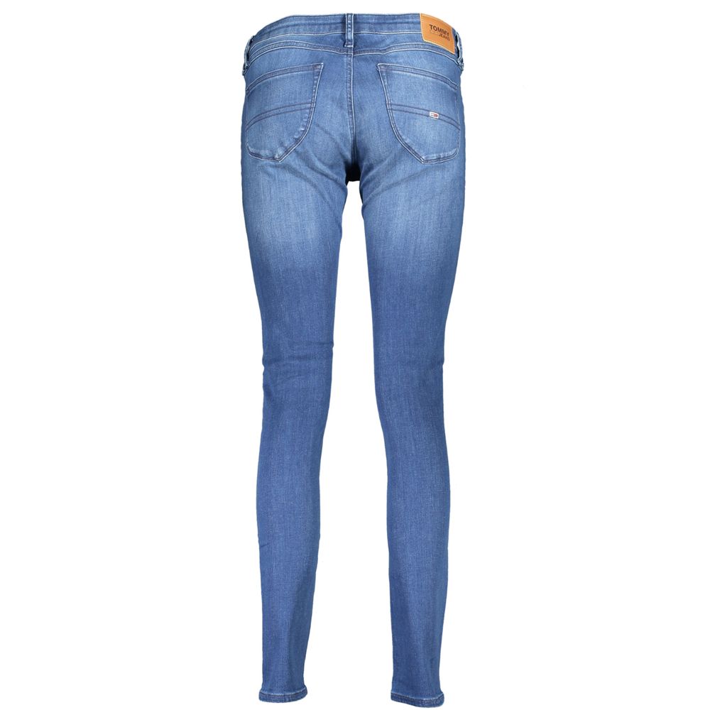 Blue Cotton Jeans Denim