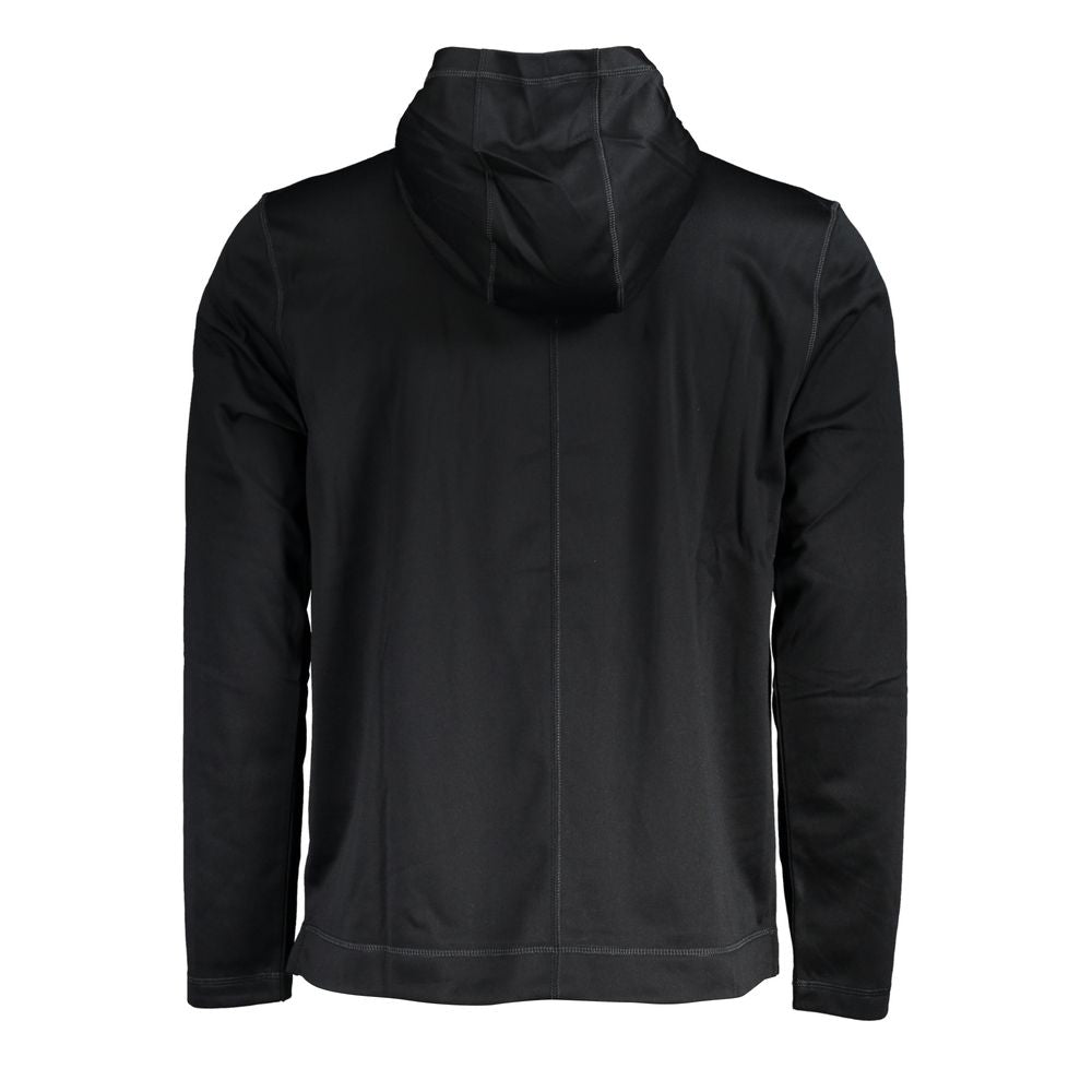 Black Polyester Sweatshirt