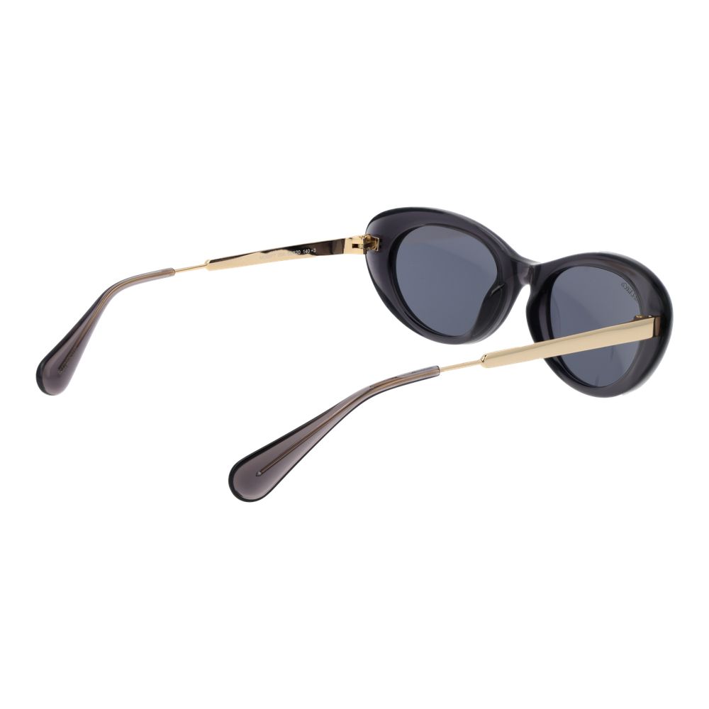 Gray Stainless Steel Sunglasses