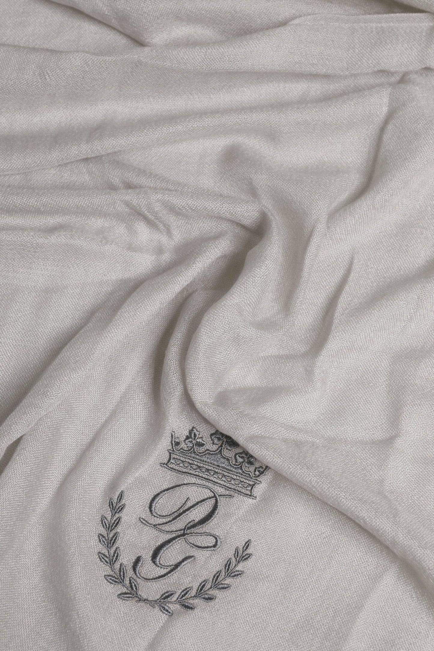 Gray DG Crown Neck Warmer Wrap Shawl Scarf