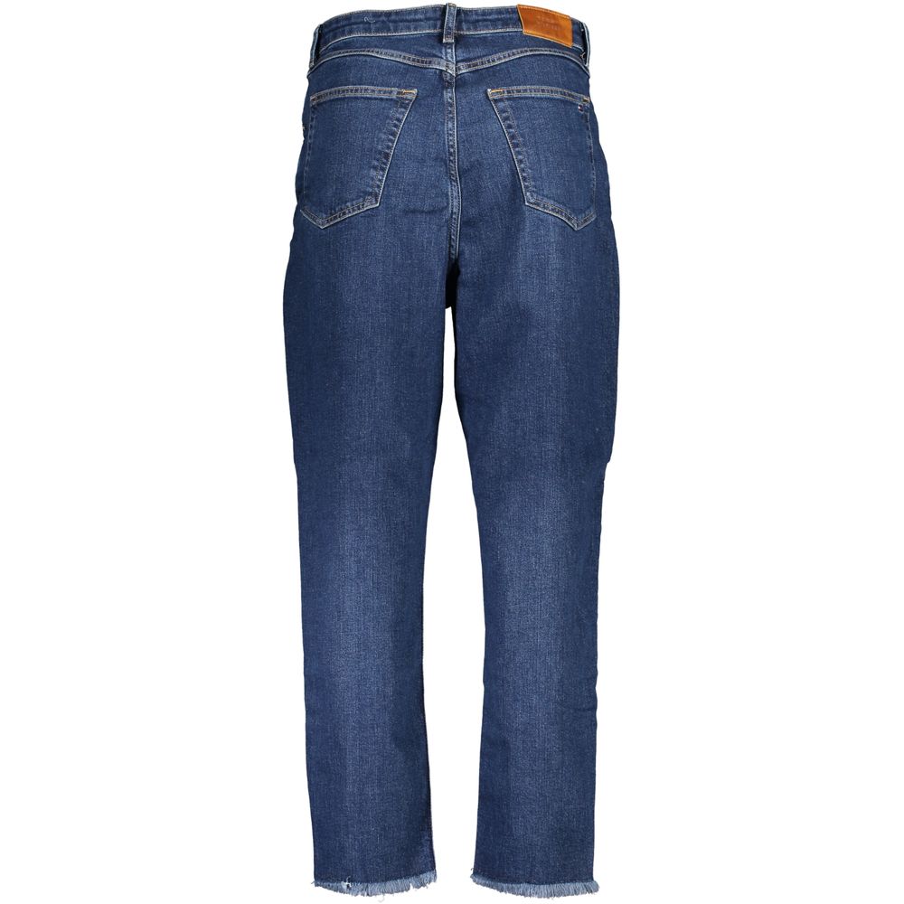 Blue Cotton Jeans Denim