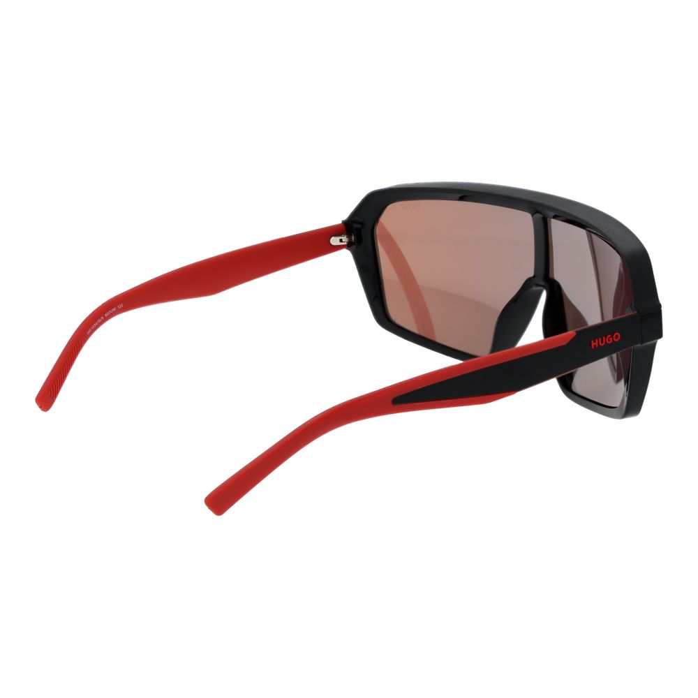Black Polyamide Sunglasses
