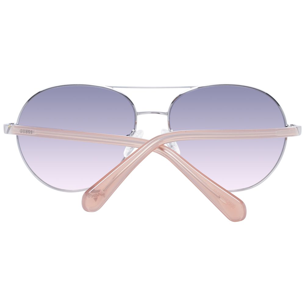 Gray Metal Sunglasses
