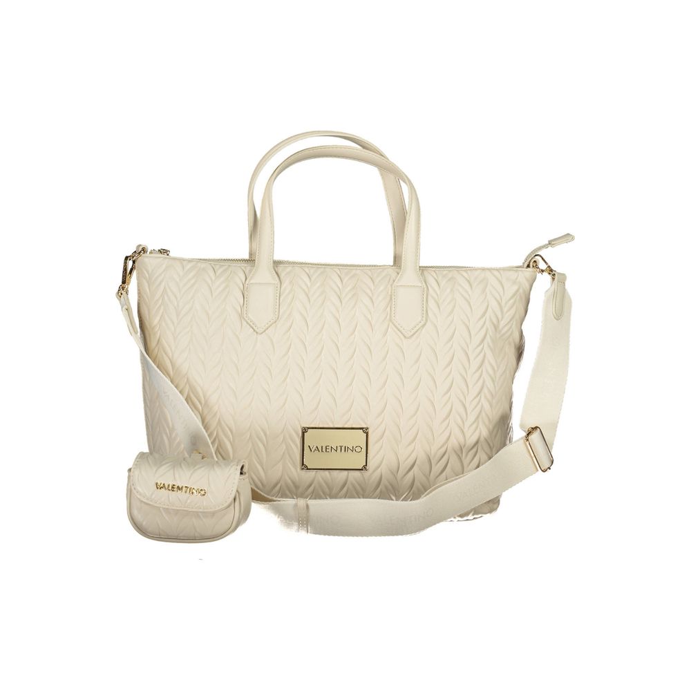 White Polyethylene Handbag