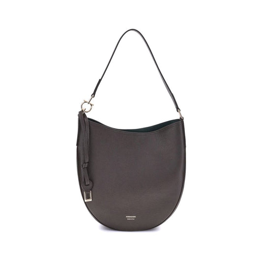 Brown Calf Leather Bos Taurus Shoulder Bag