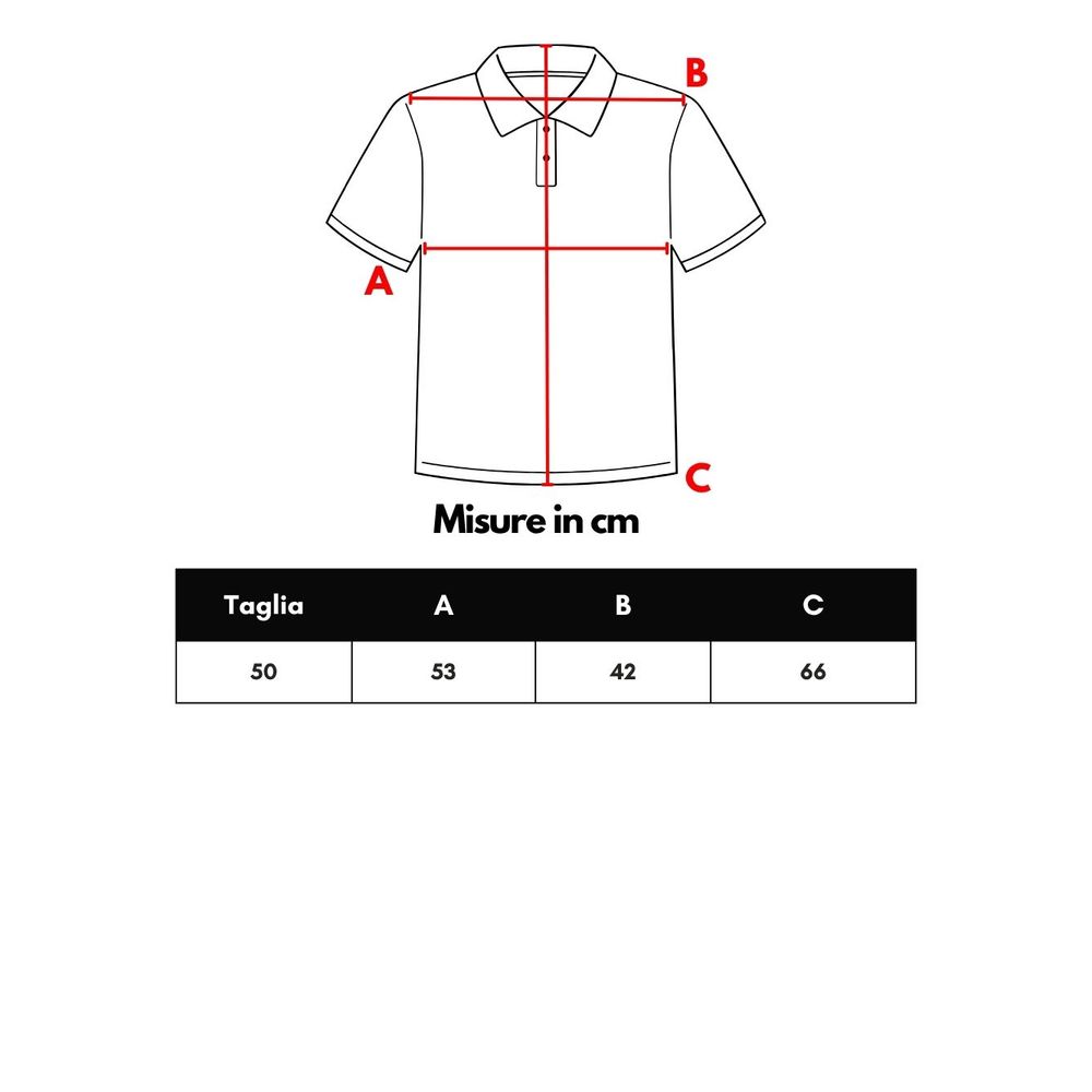 Red Cotton Polo Shirt