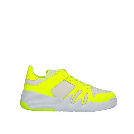 White Calfskin Chunky Sneakers