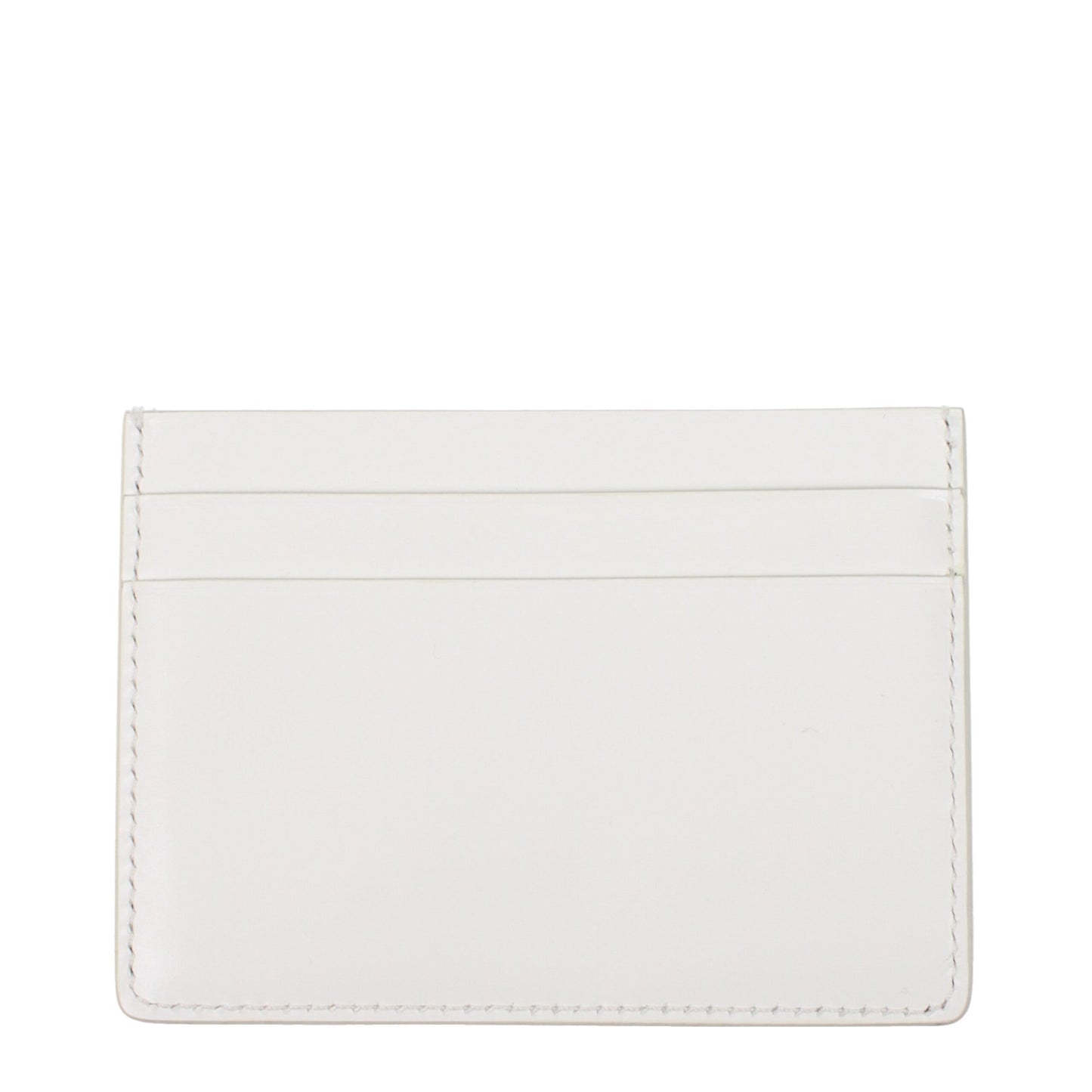 White Leather Cardholder