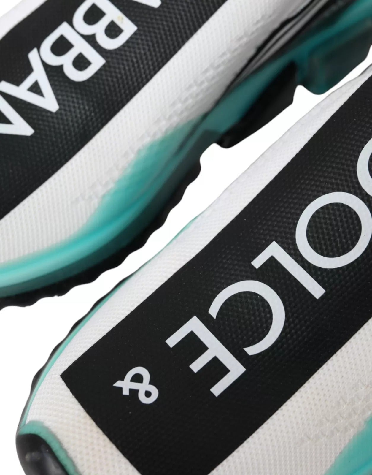 Black White Blue Slip On Sorrento Sneakers