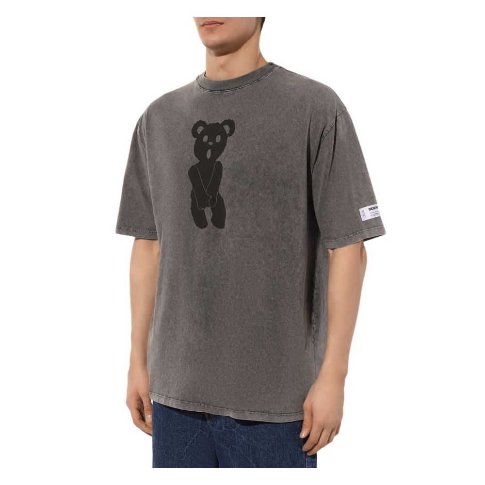 Gray Cotton T-Shirt