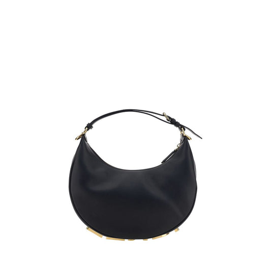 Black Calf Leather Bos Taurus Shoulder Bag