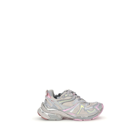 Multicolor Rubber Athletic Sneakers