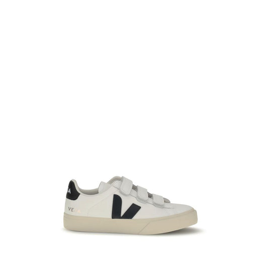 White Rubber Low Top Sneakers