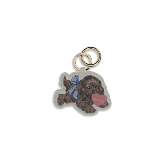 Multicolor Recycled Leather Keychain