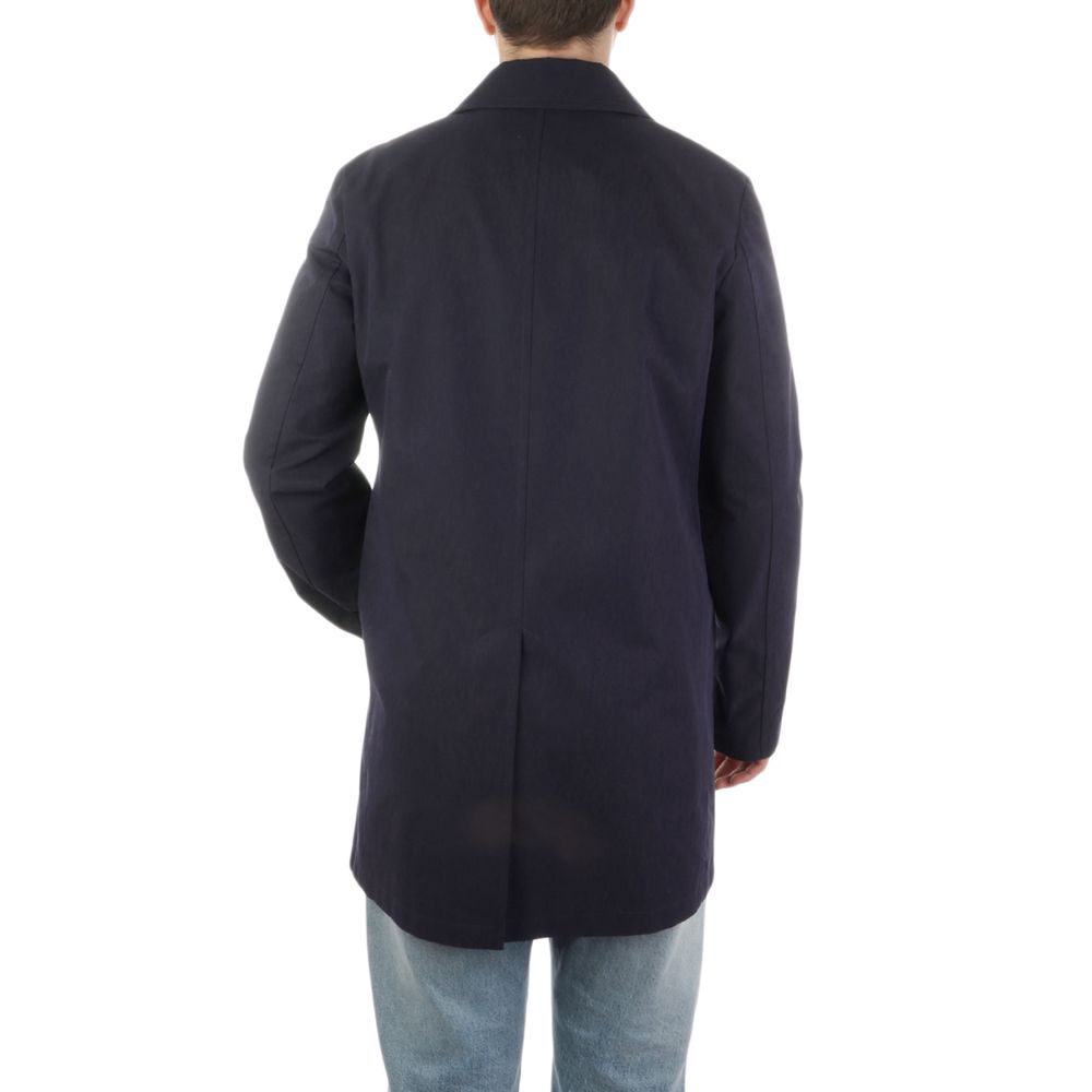 Blue Polyester Jacket