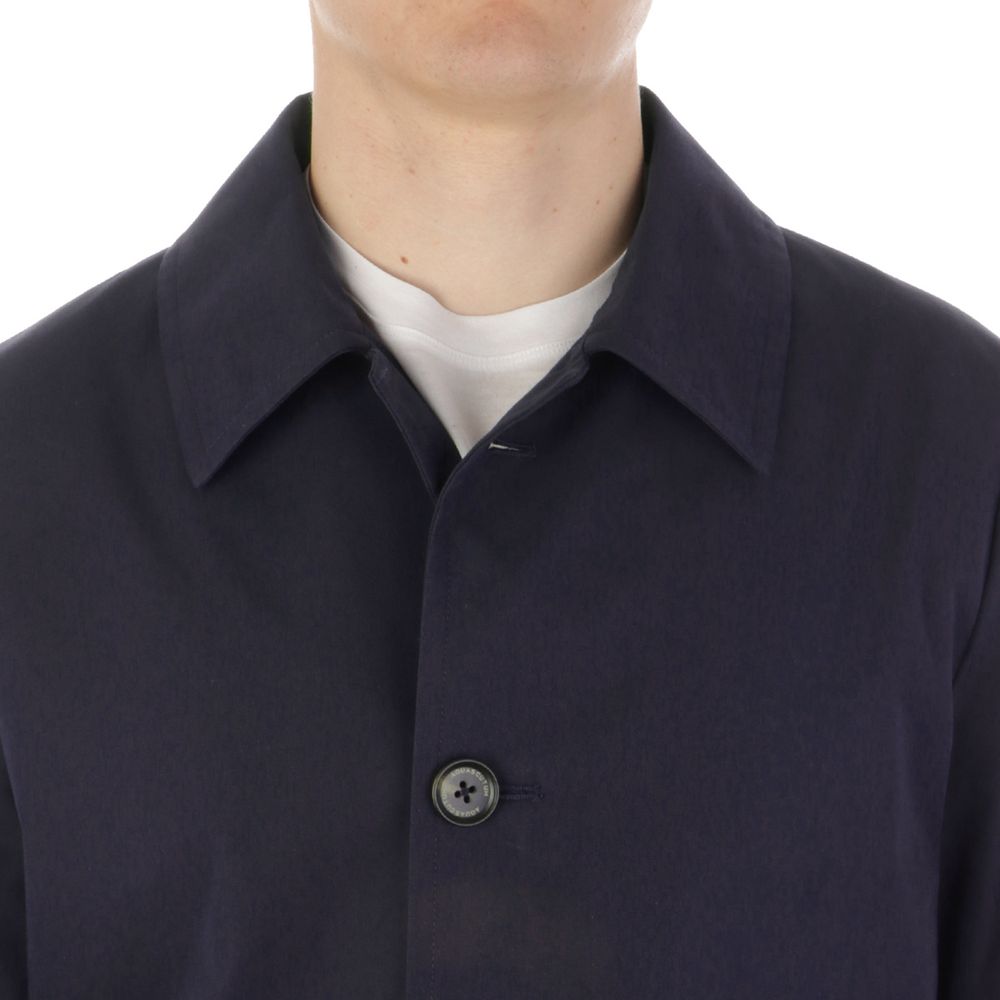 Blue Polyester Jacket